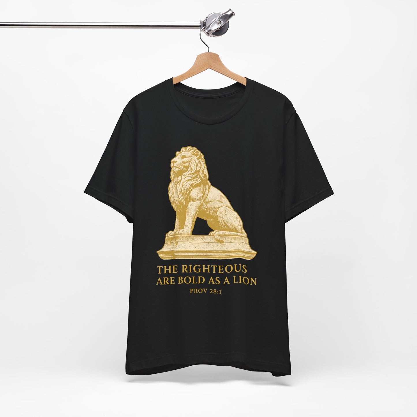 Bold as a Lion Tee | Prov 28:1 Design